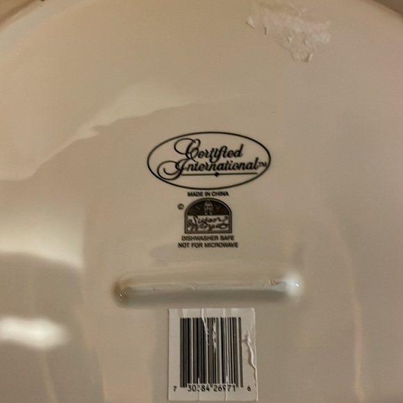 Ceramic 15z15 holiday bowl - Picture 3 of 4